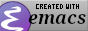 created with emacs 88x31 button image
