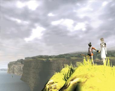holding hands in Ico